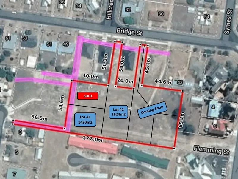 Cash in on the $45,000 Govt. rebates  -  Large blocks