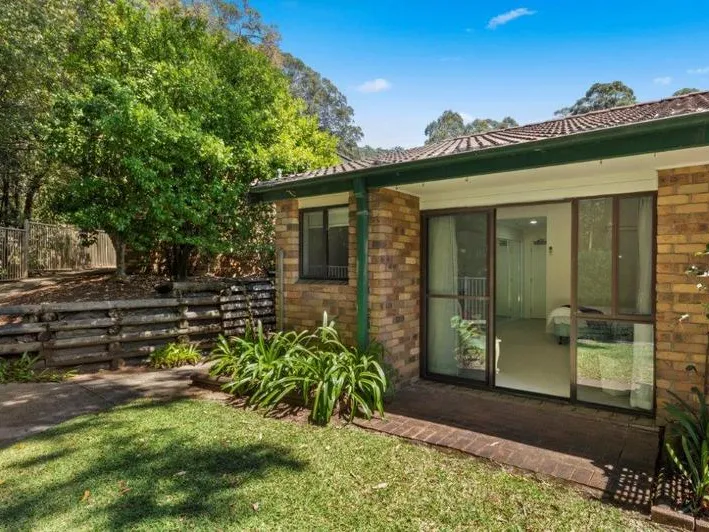 Enjoy the tranquillity of garden and bush views from your own courtyard