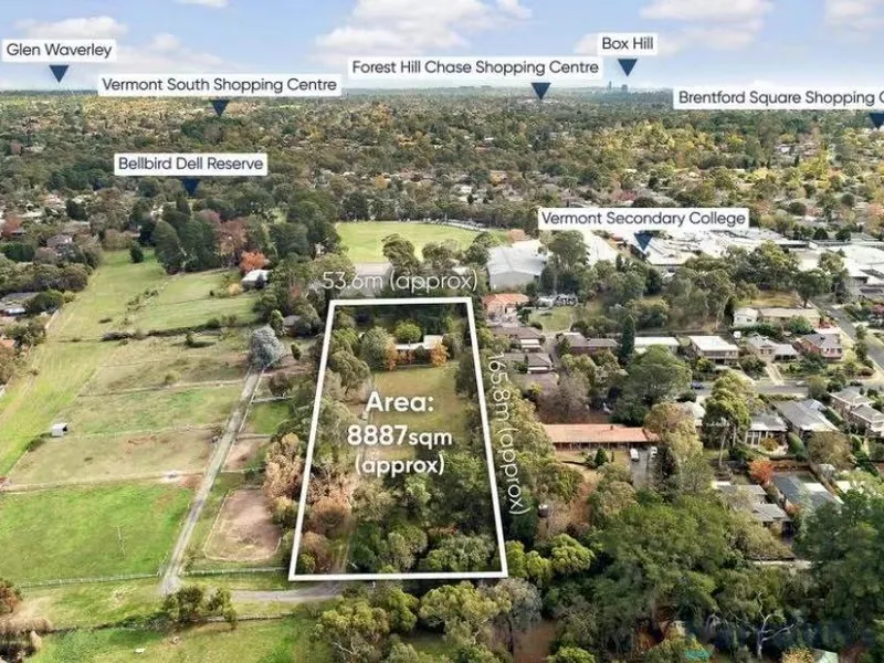 Rare development site in the heart of Vermont South!