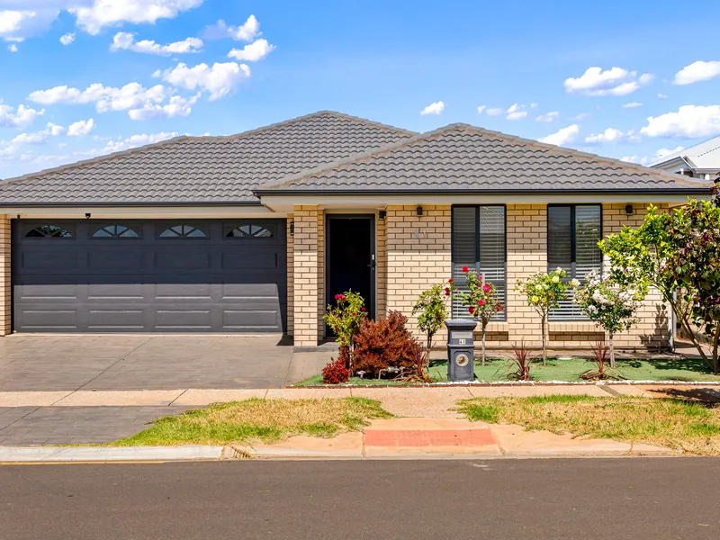 A modern family home in an up-and-coming area