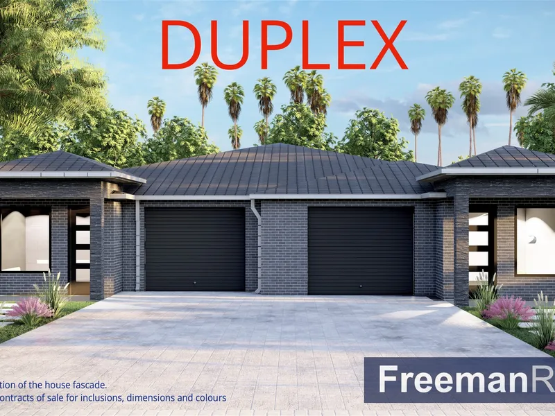 Duplex House and Land (With Torrens Subdivision)