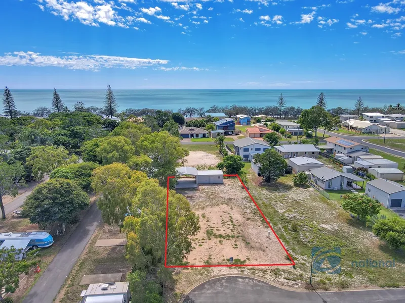 LAND + SHED + CARPORT - 2 STREETS TO THE BEACH!