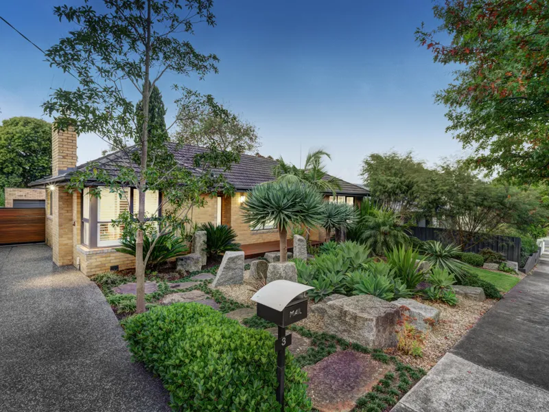 A stylish stepping-stone into a parkland precinct