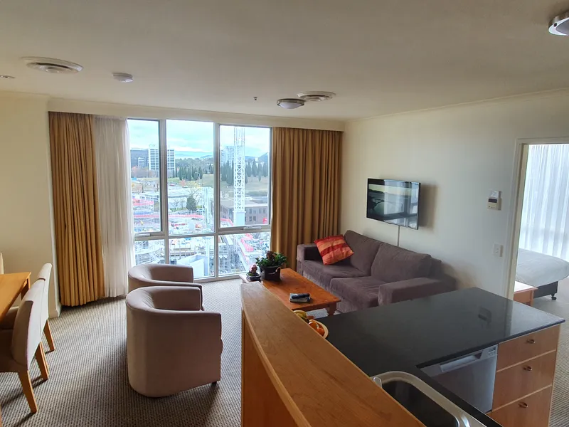 Wake up to views of Black Mountain!