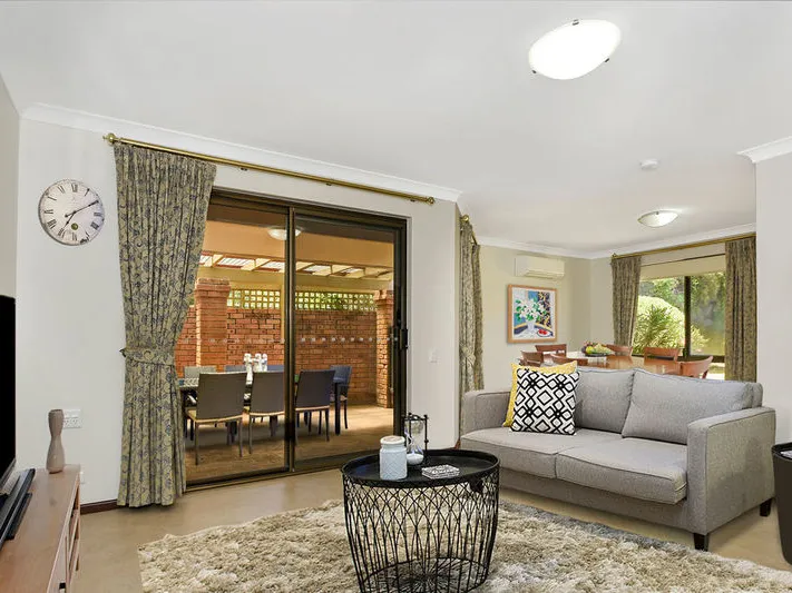 Enjoy easy care living in this popular home with water views!
