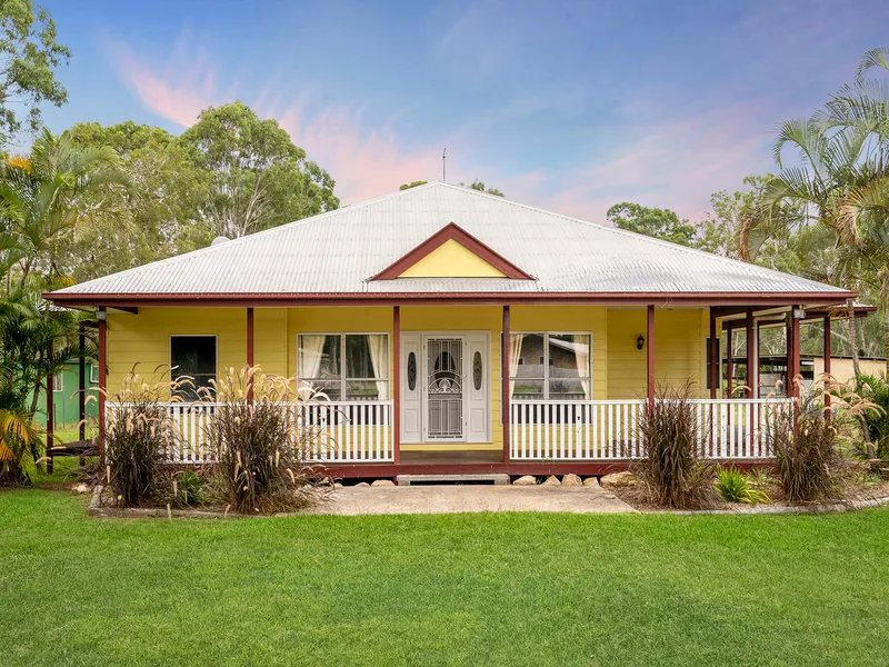 RARE ACREAGE FIND IN IDEAL LOCATION!