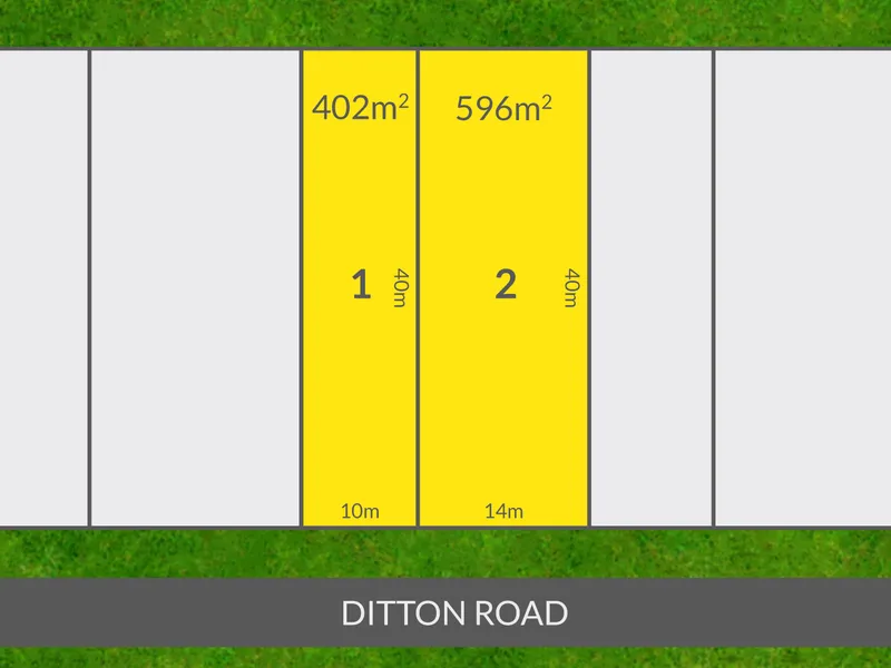 Investors, Builders and Developers: DA approval of 2 lots of land on high point of street, with rental income $400+ per week