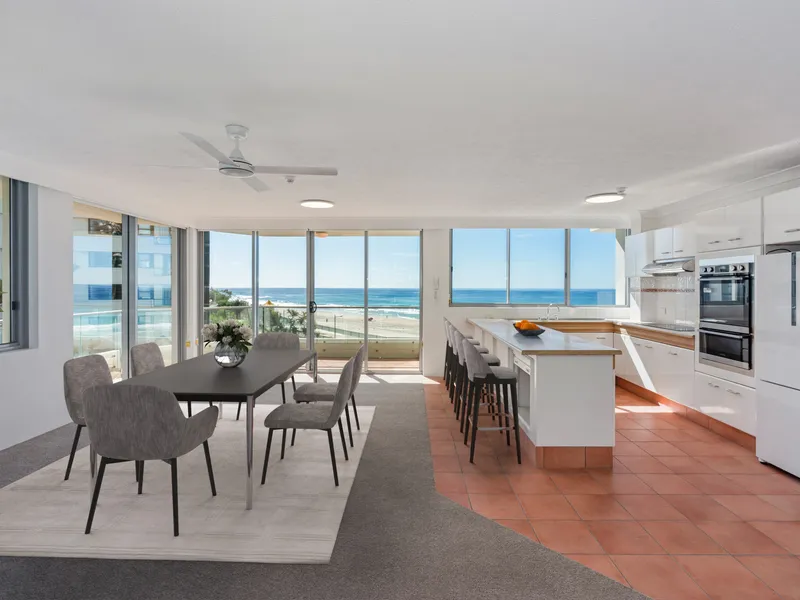 Absolute Beachfront - North East Aspect