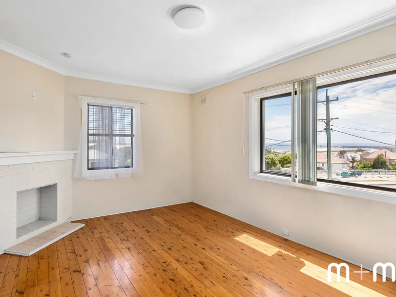 water views & timber floors