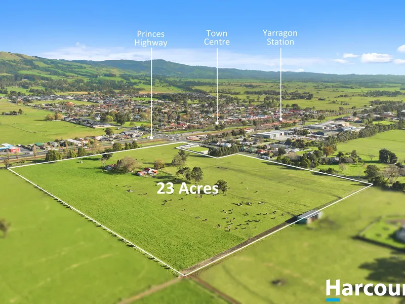 23 Acres on Yarragon's Town Fringe