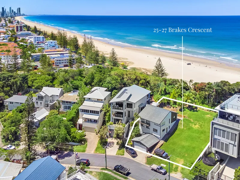 North Burleigh Headland Development Site - Rare Double Block Offering