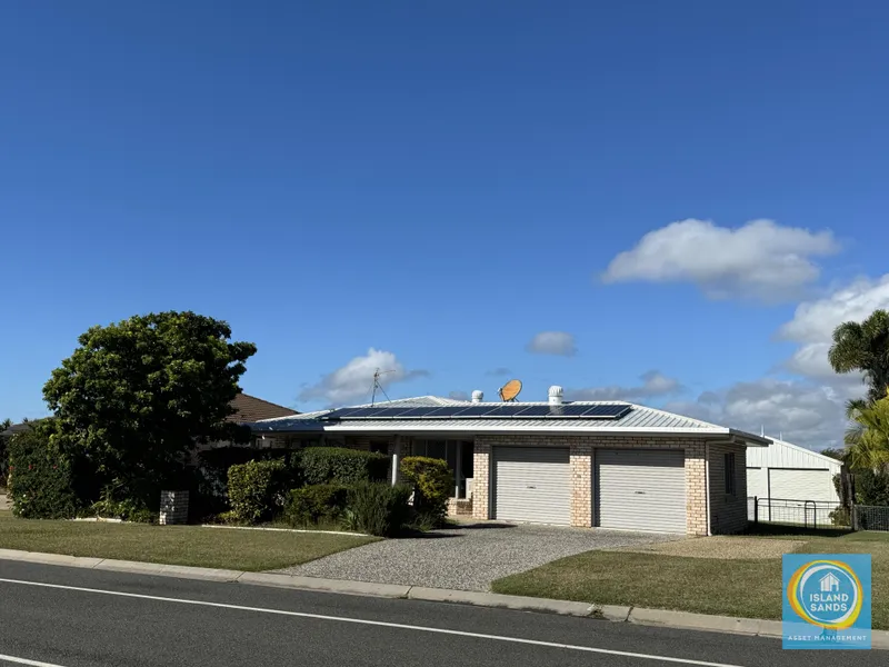 LOW SET BRICK HOME DOUBLE LOCK UP + SHED