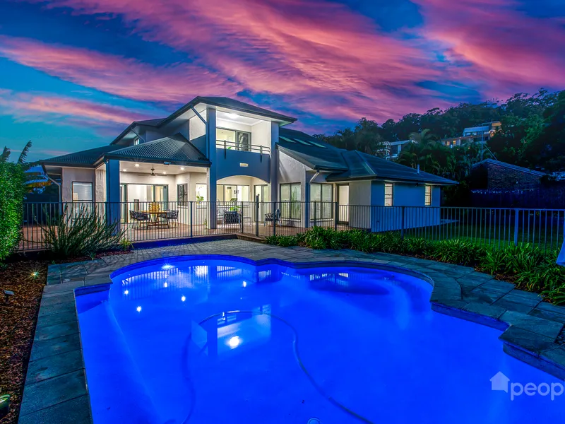 Breathtaking Family Residence Showcasing Panoramic City and Mountain Views