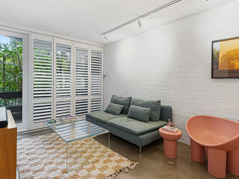 Warehouse-style renovated one-bedroom home