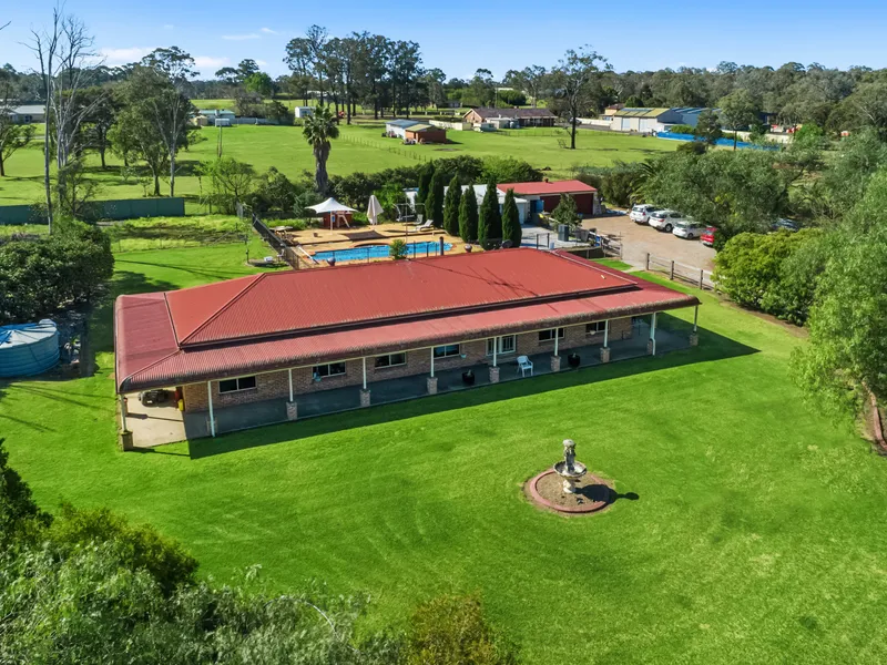 Semi-Rural Acreage with Classic Homestead