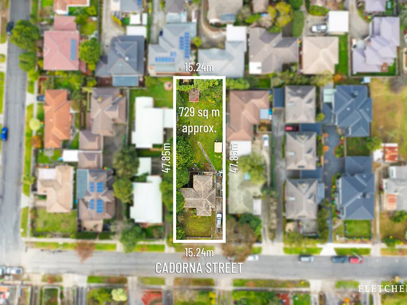 A lucrative 729 sq m approx. development site