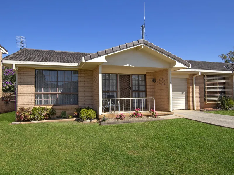 In the heart of the village ...walk to the shops