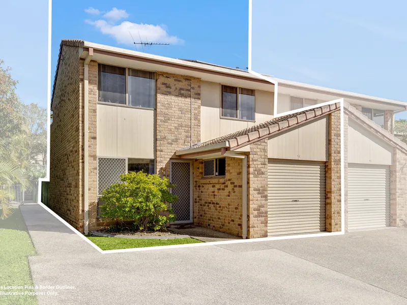 FRESHLY PAINTED THREE BEDROOM TOWNHOME!