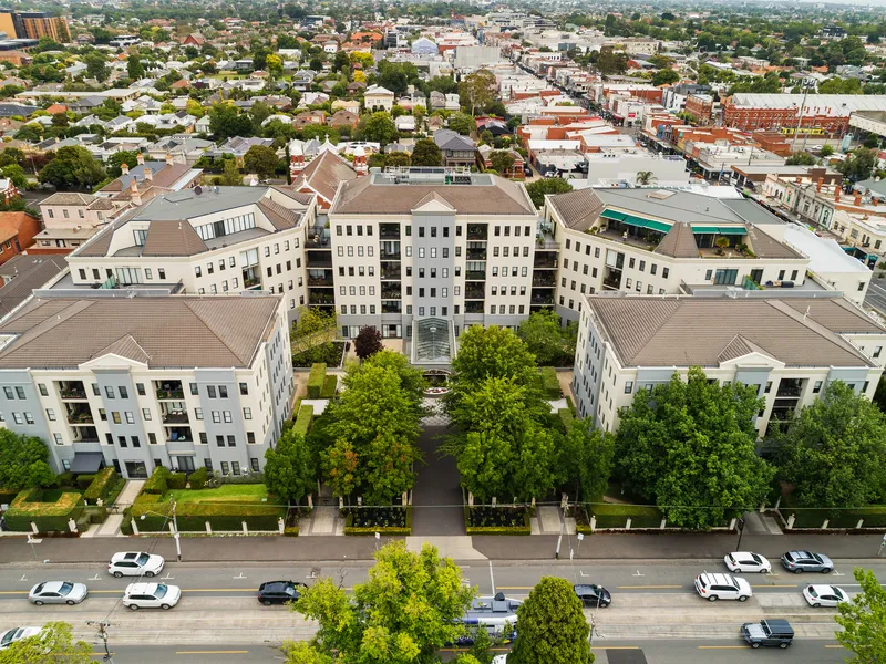 West facing and on the 4th floor with views of city and bay