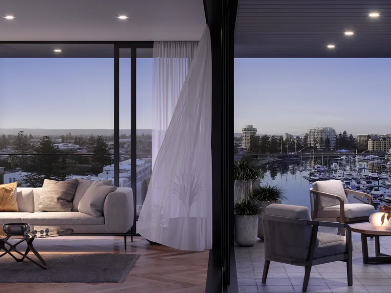Luxury waterview apartments built by a Tier 1 Builder - Hutchinson 