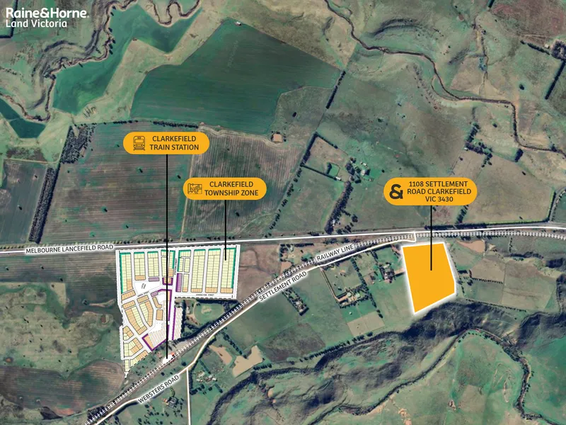 Great Land Banking Opportunity for Investors in RLZ next to Clarkefield Train Station