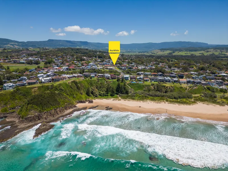Beachside views with potential