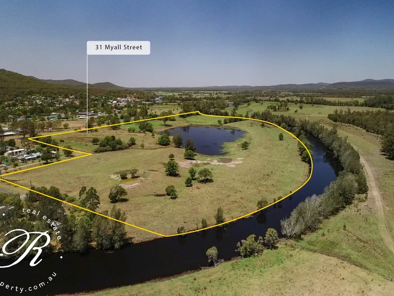 MYALL RIVER ACREAGE – UNIQUE ACREAGE AND LIFESTYLE    $1.475M