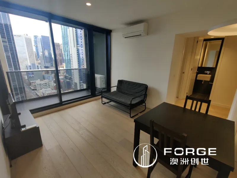 Empire Apartment  2 Bedrooms Furnished, Unblocked View To Melbourne Central