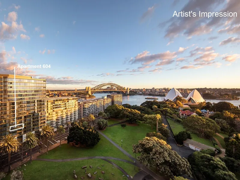 Brand new luxurious apartment in Sydney Harbour's 