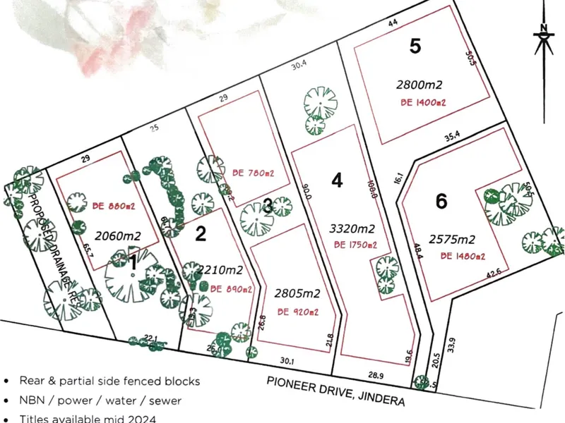 ‘Pioneer Gums’ offers six ‘Lifestyle’ building blocks in the heart of Jindera.