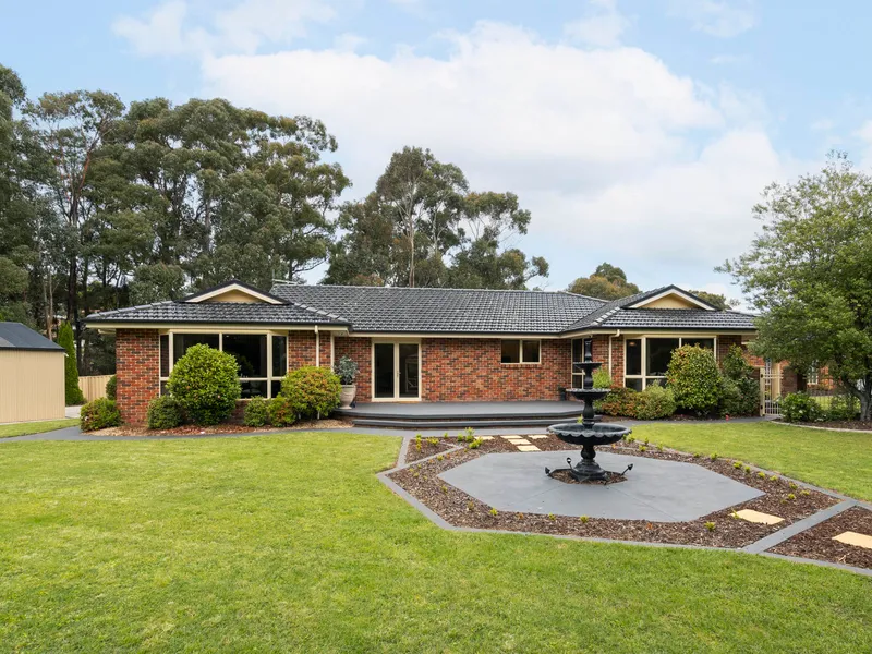 Large family home is peaceful location