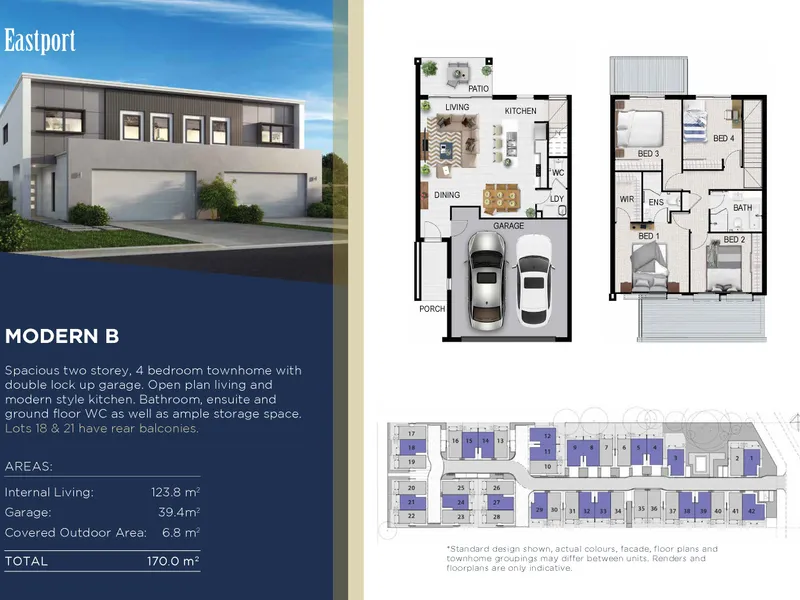 LOT 42, MENSER RESIDENCES - Boutique 4 Bedroom Townhome!