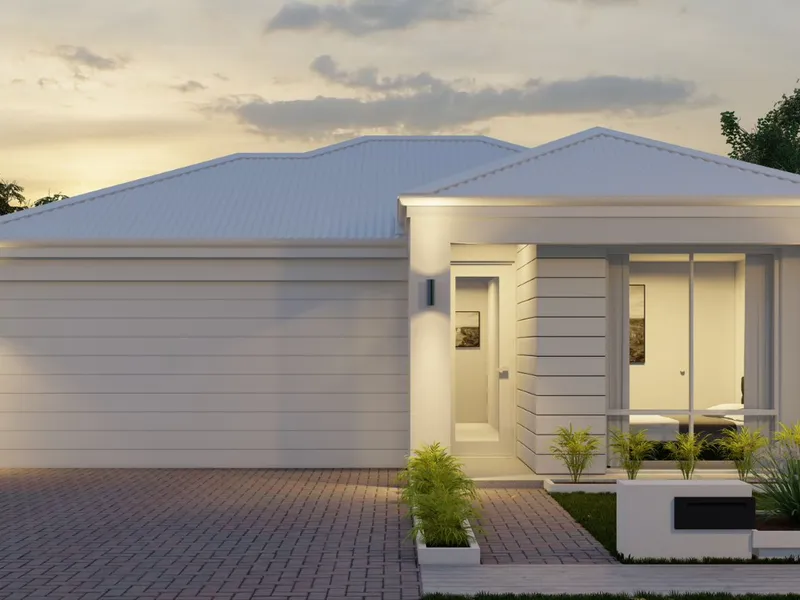 The JASPER, by 101 Residential Homes, is suited to 10 metre wide blocks.