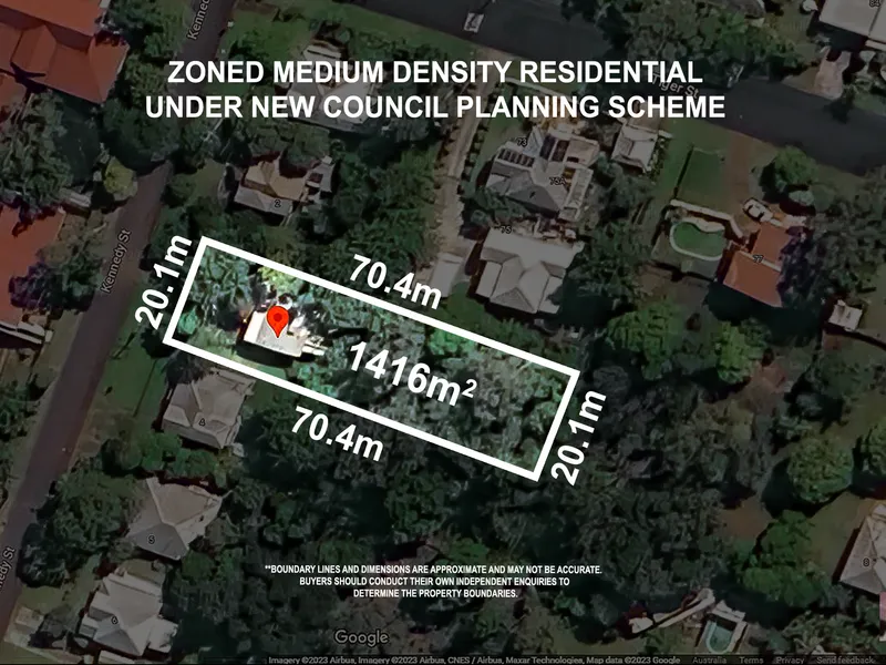 HOT DEVELOPMENT SITE - Rare 1,416 sqm in Elevated First-Class Location