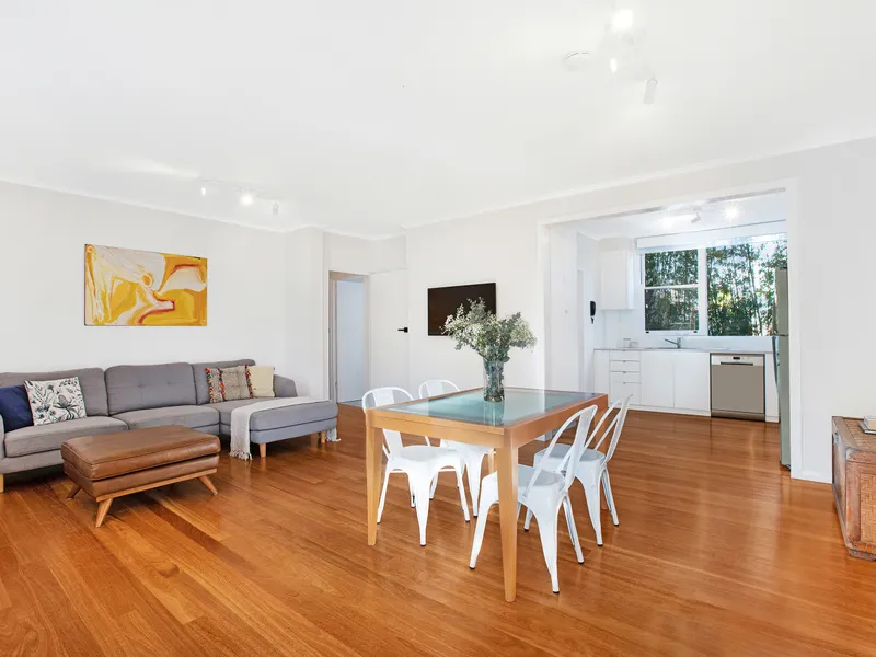 Impeccably appointed living promising space and light