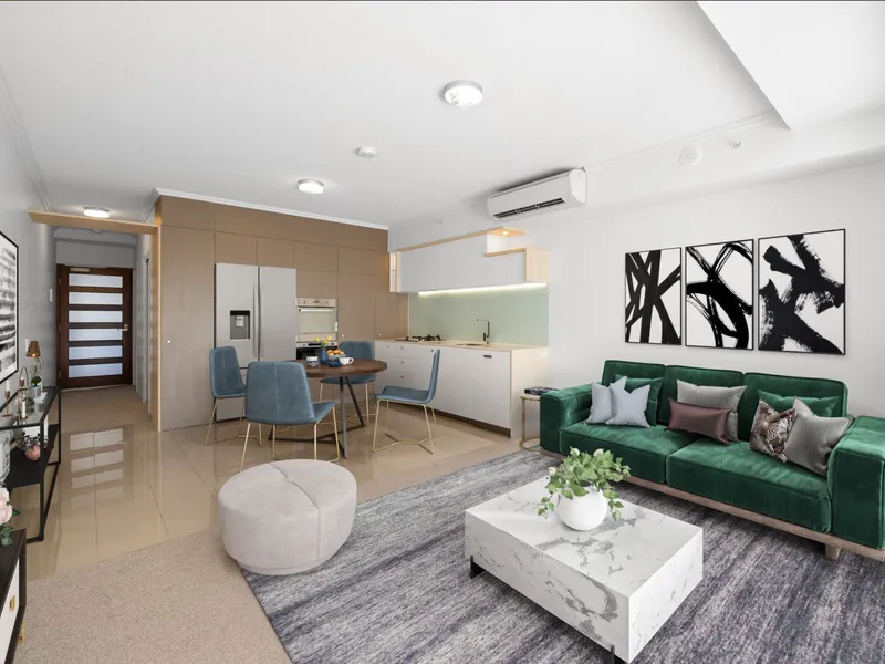 Sun-drenched Parkside Apartment