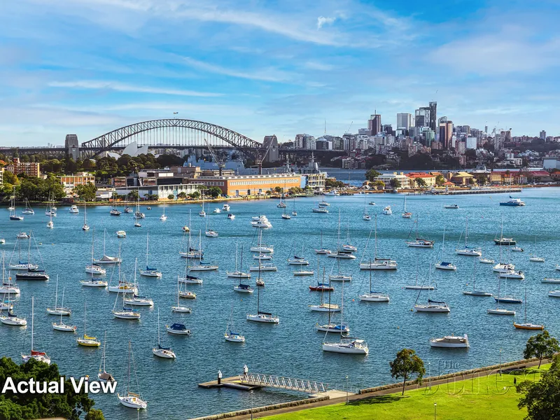 Sun-Filled Glenhurst Gardens Apartment W/ Glorious Views Over Sydney's Iconic Harbour