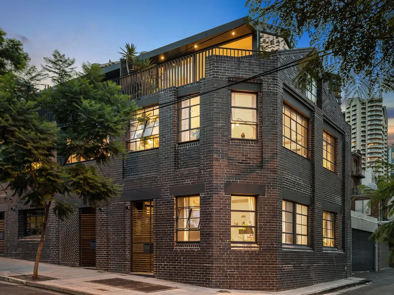 Rare Torrens Title city residence in a converted warehouse