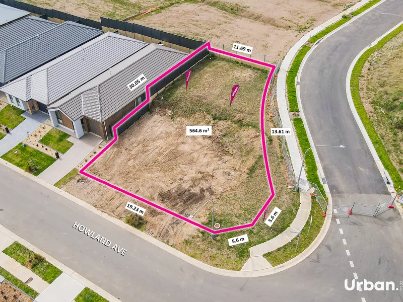 Corner Block Land + Uninterrupted Mountain view!