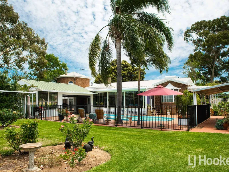 Escape to the country in an upmarket home on 50 acres