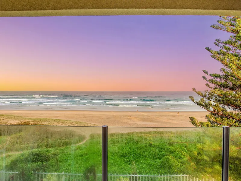 Absolute Beachfront Gem - Rare Opportunity Half a Floor Apartment