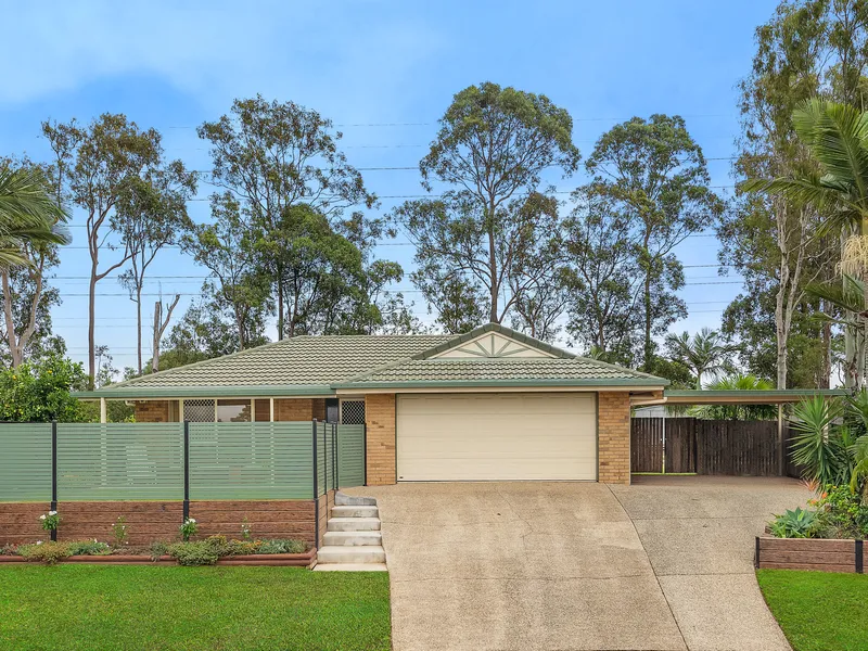Family Home with a Bush land Backdrop