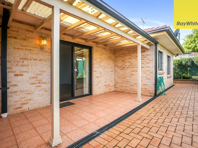 LOW MAINTENANCE LIVING IN THE FRINGE OF PARRAMATTA CITY