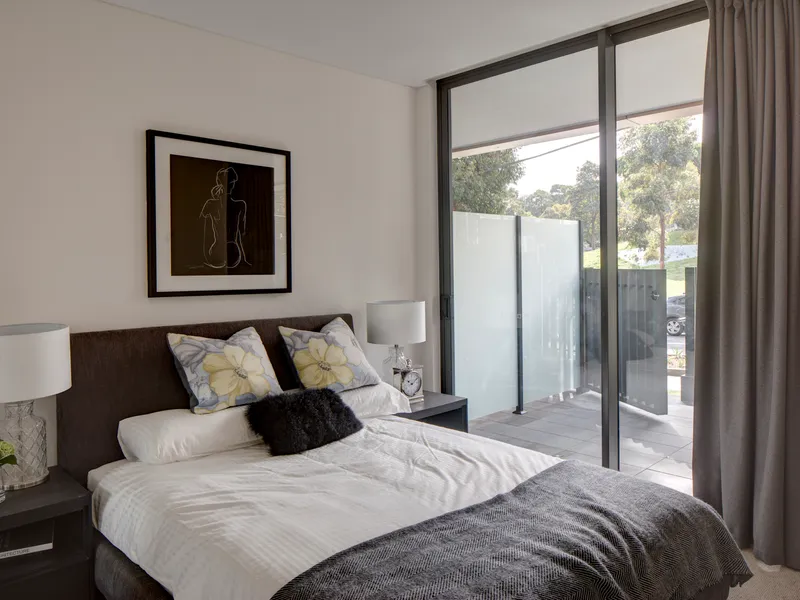 Stunning New 2-Bed + Media Apartment Feat. Timeless & Elegant Finishes