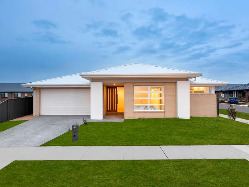 A Stunning Brand-New Build Featuring Impressive Family Living in Prestigious Lucas Locale