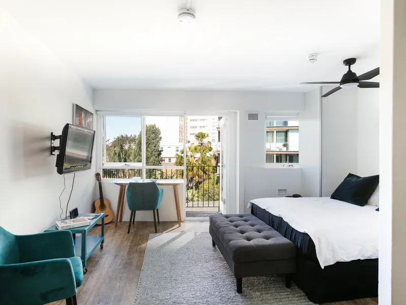 Unfurnished apartment with water views