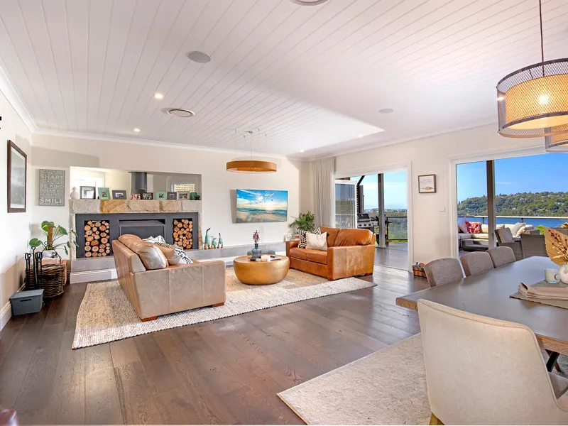 HOVERING ABOVE THE LAKESIDE