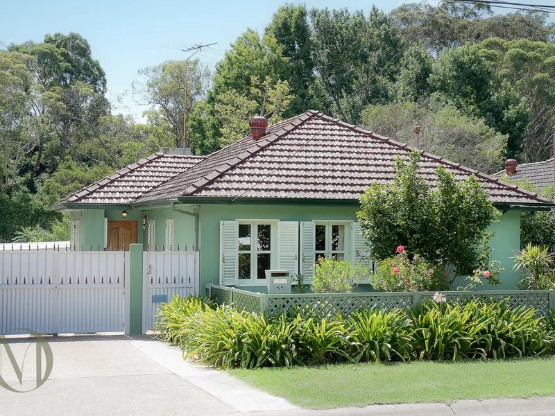Solid double brick home on a large block!