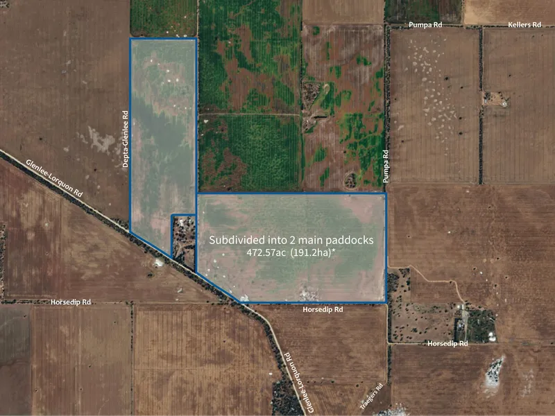 FOR LEASE by Tender: GLENLEE Via Nhill Mixed Farming Land 472.57 Ac (191.2 Ha)*