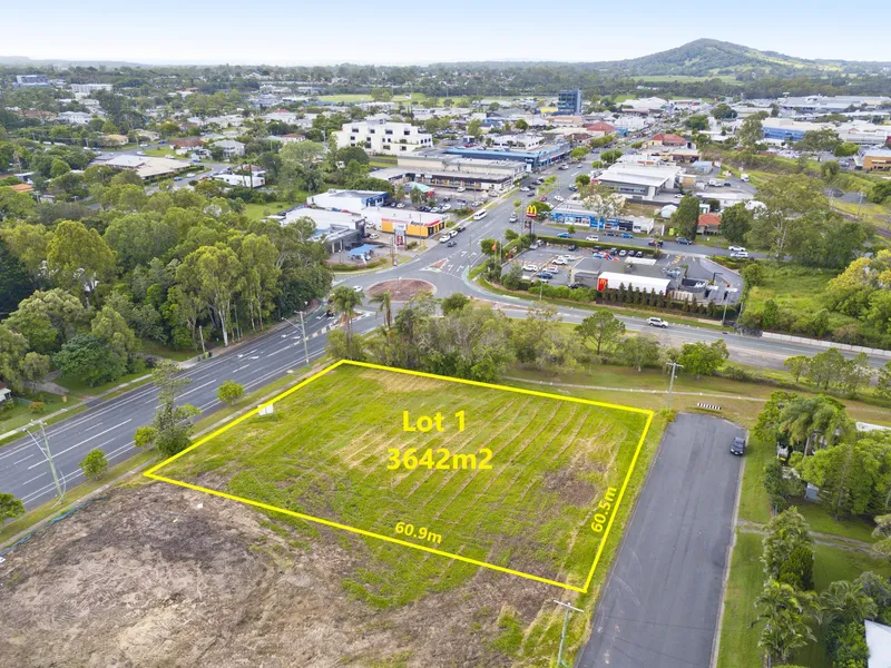 Large INFILL site close to the CBD.